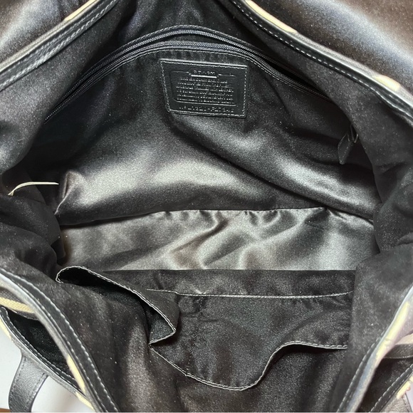 Coach Taylor Zebra Flap Satchel - Picture 11 of 14